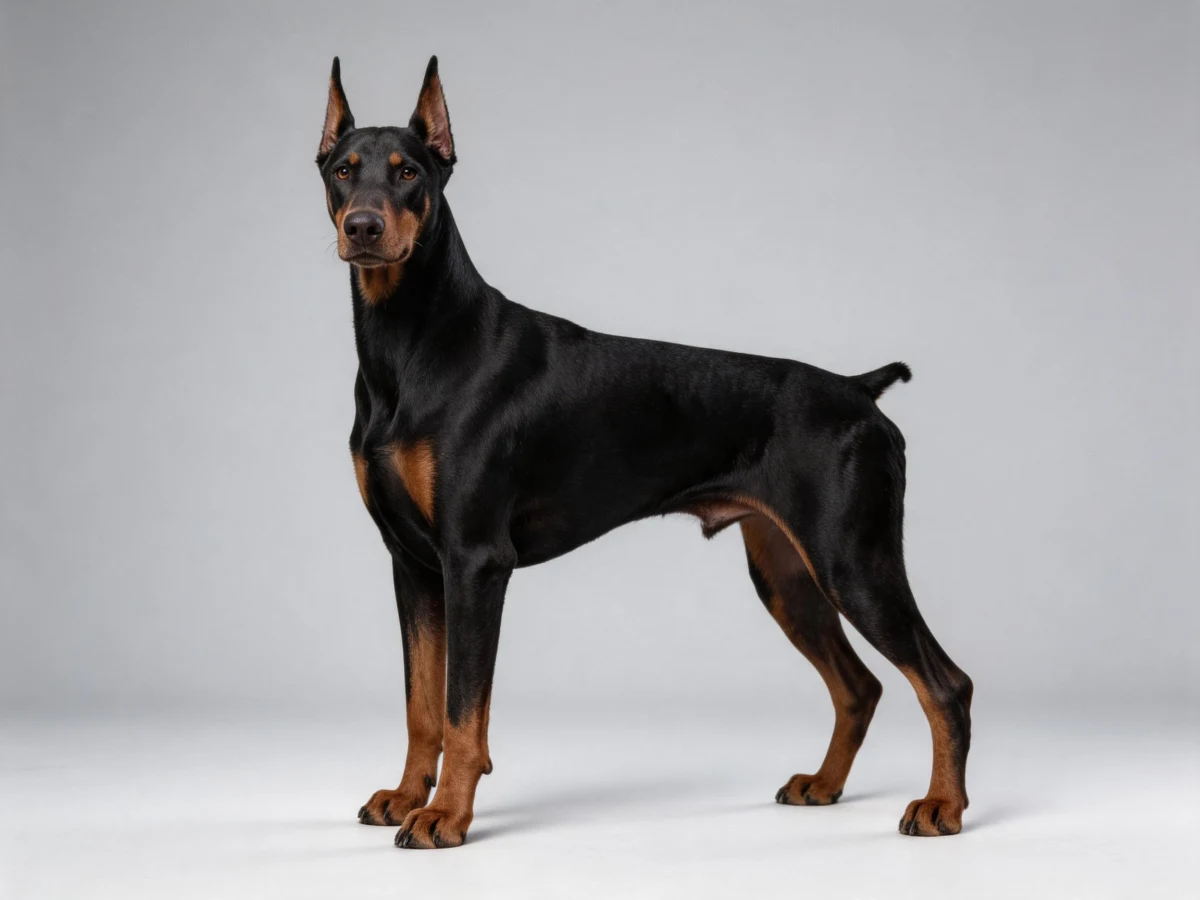 Doberman Pinscher dog breed photo