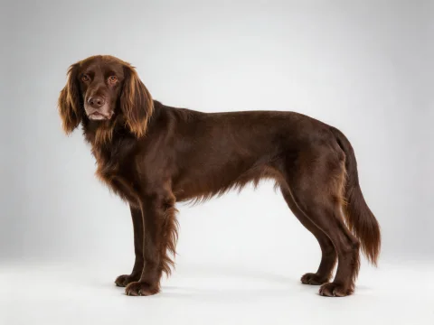 German Longhaired Pointer dog breed photo