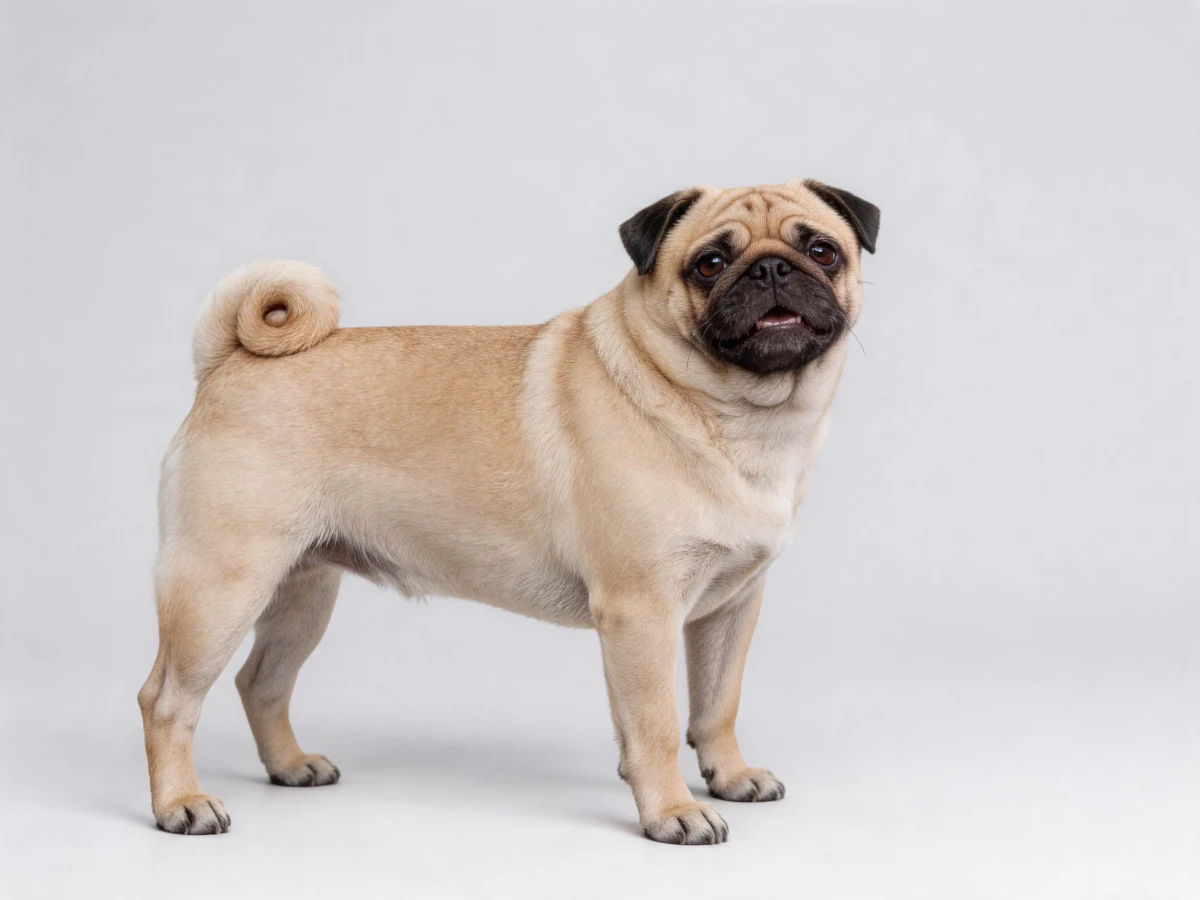 Pug dog breed photo