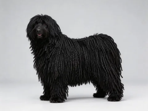 Puli dog breed photo