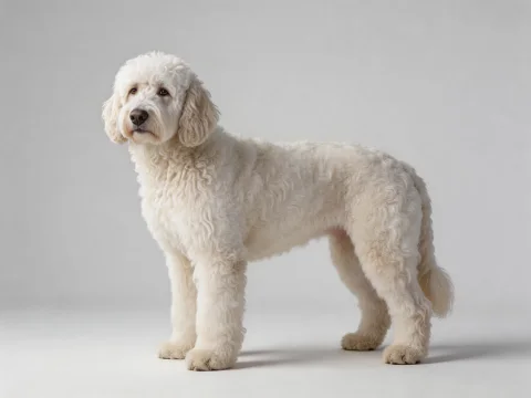 Pyredoodle dog breed photo