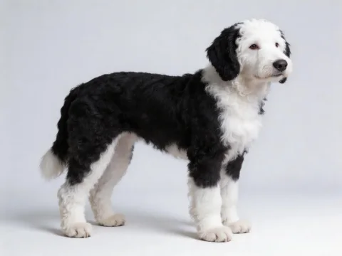 Sheepadoodle dog breed photo