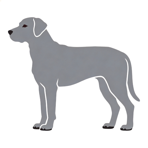 Bergamasco Shepherd silhouette at scale