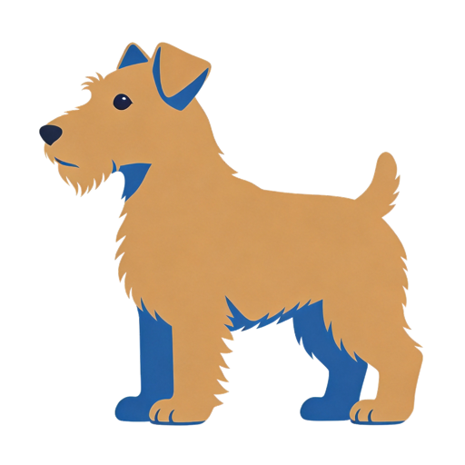 Glen of Imaal Terrier silhouette at scale