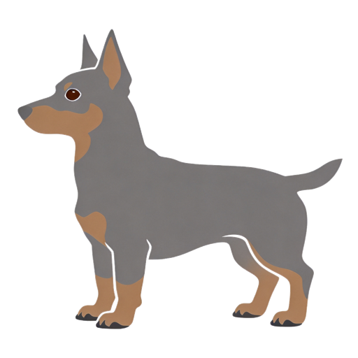 Swedish Vallhund silhouette at scale