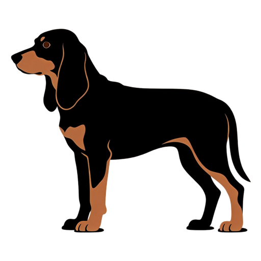 Transylvanian Hound silhouette at scale
